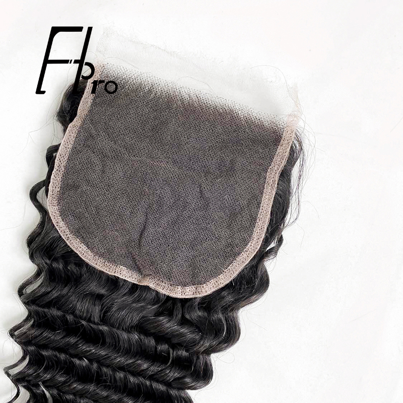 Super Quality 5x5 HD Lace Closure Deep Wave  Virgin Hair